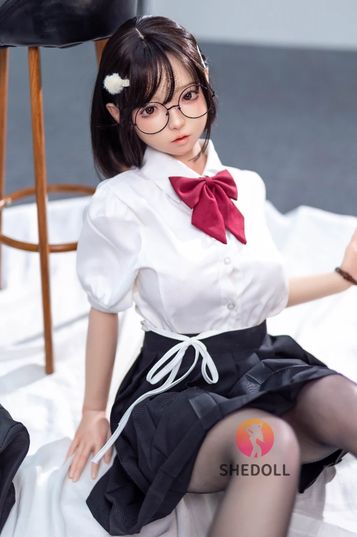 Shedoll 148cm Sandy - Petite Asian Silicone Sex Doll with Movable Eyes